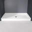 Base de douche 60 po à simple seuil 60 po avec ensemble de bonde-110508779