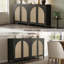 Boho - Rattan Sideboard With Adjustable Shelves-1479668742