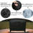 Waterproof Square Fire Pit Cover for 44 Inch Fire Pits