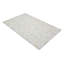 Meir Hand Knotted Tencel Geometric Area Rug in Ivory-93536323