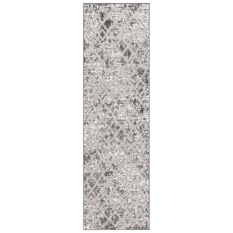 Brixwood Performance Geometric Indoor/Outdoor Area Rug, Runner 2'3'' x 8'