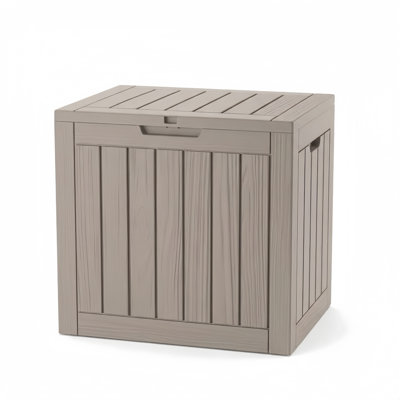 Boîte de terrasse verrouillable en résine 35 gallons Decksplore