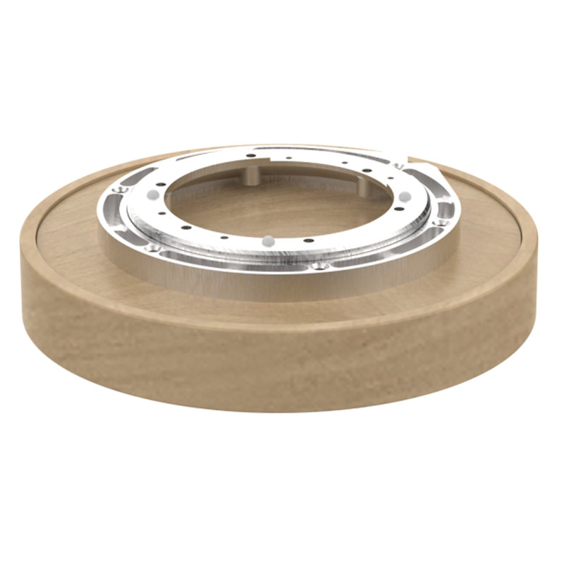 Rev-A-Shelf Wood Full-Circle Lazy Susan Organizer for Corner Wall Kitchen Cabinets with Swivel Bearing , 10" W