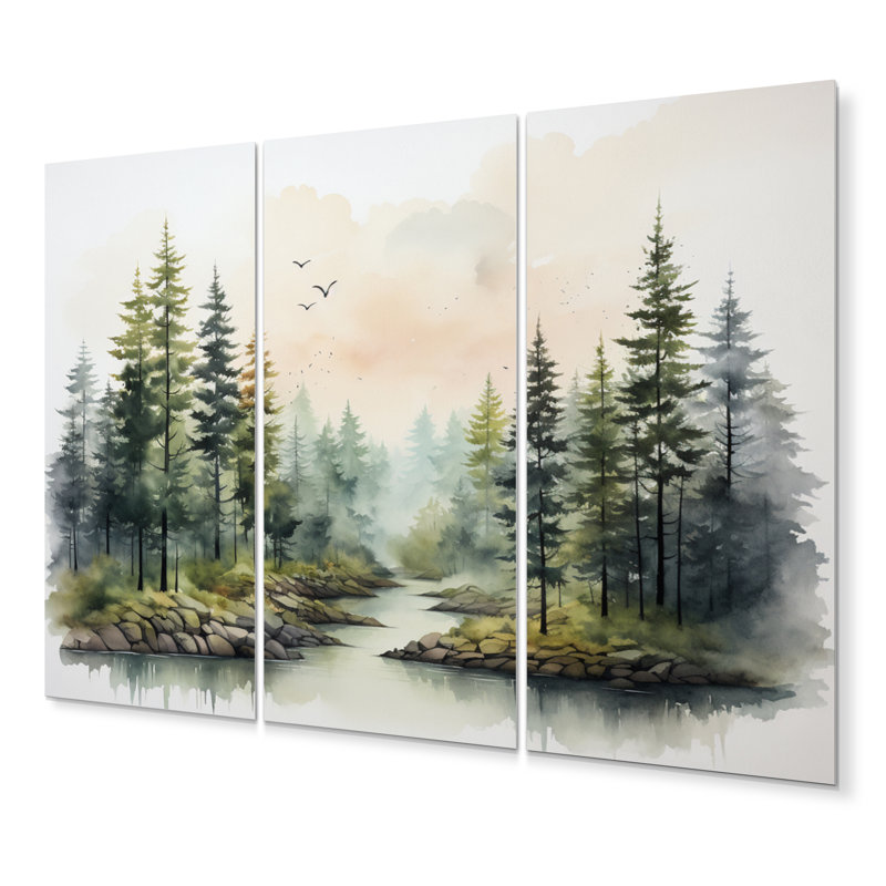 Rustic Landscape & Nature Wall Decor on Metal