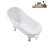 53.1'' x 25.6'' Soaking Acrylic Bathtub-72770156-76275073