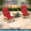 Coussin de siège / dossier Adirondack de 2,36 po Ebern Designs-796828164-788651679-788651616
