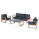 Arunas 5 - Person Seating Group with Cushions