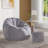 Bean Bag Chair,Upholstered Lazy Sofa With Ottoman-108794098