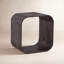 Jaimes Side Table Dark Brown