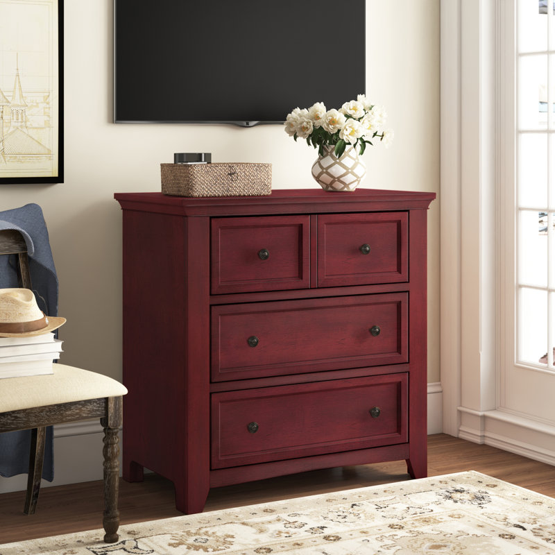 Commode 3 tiroirs l 35,98 po Woodside, Baie antique