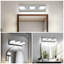 Applique murale 18 po à 3 lumières pour salle de bain 18 po