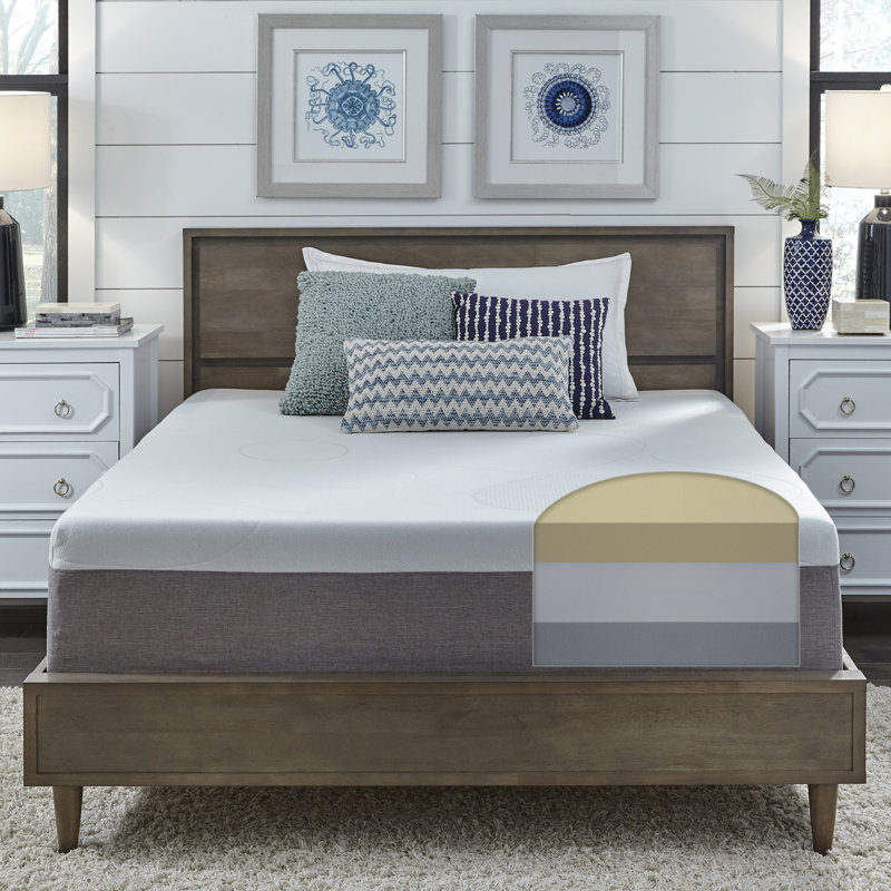 Matelas en mousse à mémoire de forme ferme Luxury Solutions®, Lit double, 14"