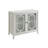 Stetson Console Cabinet with Glass Doors & Storage Shelf-1531561149