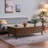 Modern rectangular solid wood coffee table-436864351