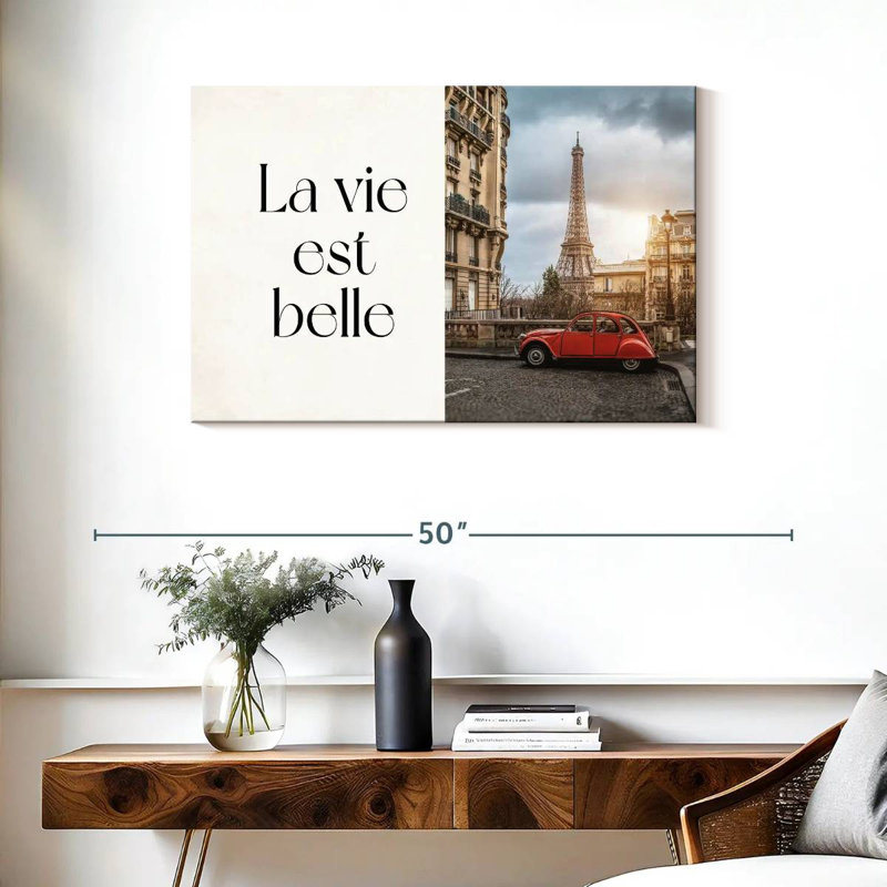 Lilie La Vie Est Belle, H 24 po x l 36 po