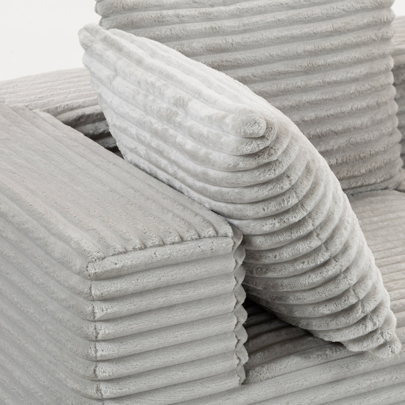 Canapé compressé: Magic Cube Canapé-YKX-33001-Gris fumée, Gris fumée