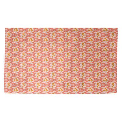 Tapis d'entrée antidérapant Avicia Koi Fish and Waves