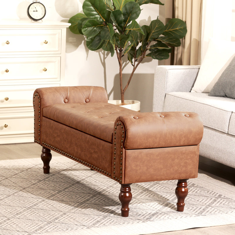 50-Inch Storage Bedroom Bench