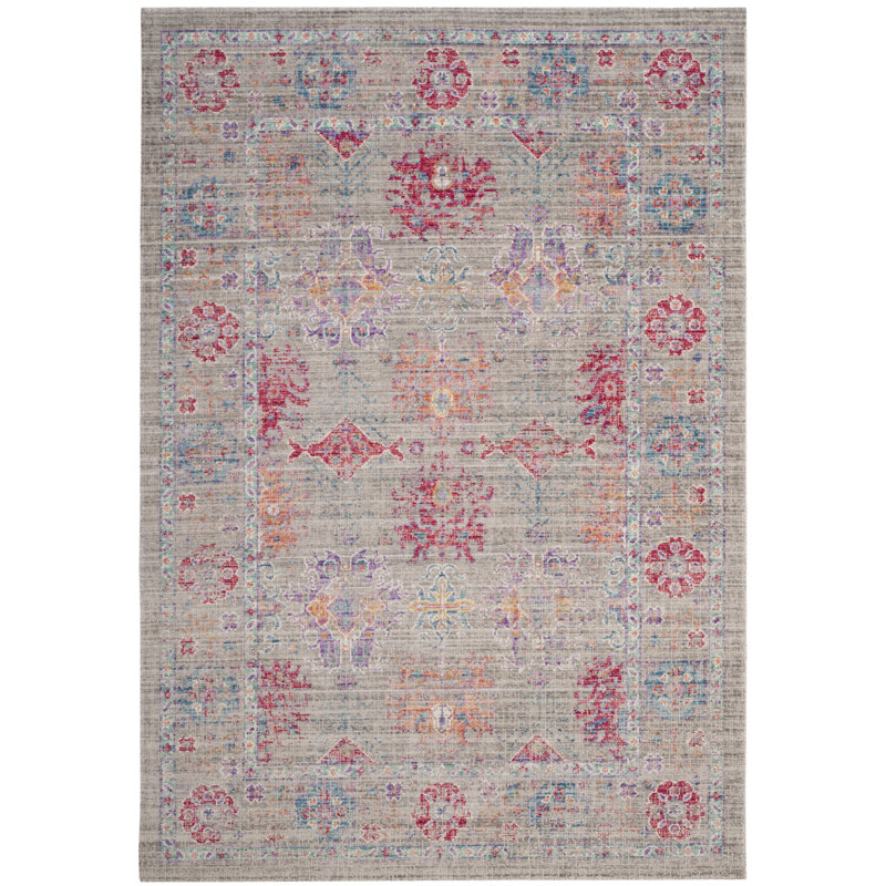 Austinville Oriental Cotton Hand Woven Area Rug, Rectangle 152 x 213cm