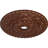 Endurathane Vaduz Ceiling Medallion, 23 1/2"OD x 3 1/2"ID x 2 1/8"P (Fits Canopies up to 3 1/2"), Hand-Painted Copper Penny Finish-28578996