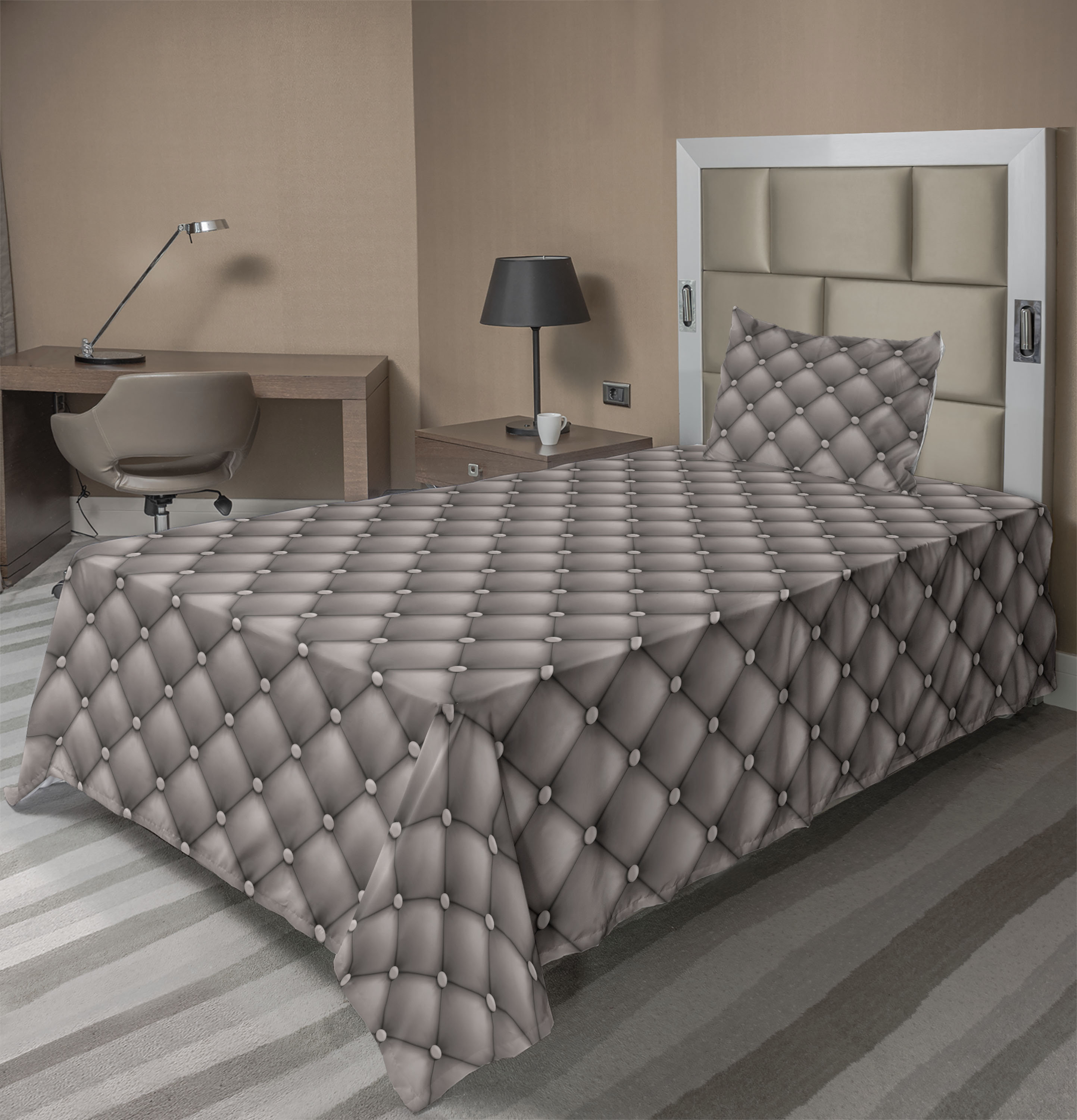 Abstract Sheet Set Ambesonne Abstract Sheet Set Geometric Print Motifs Art Dimgray | Wayfair