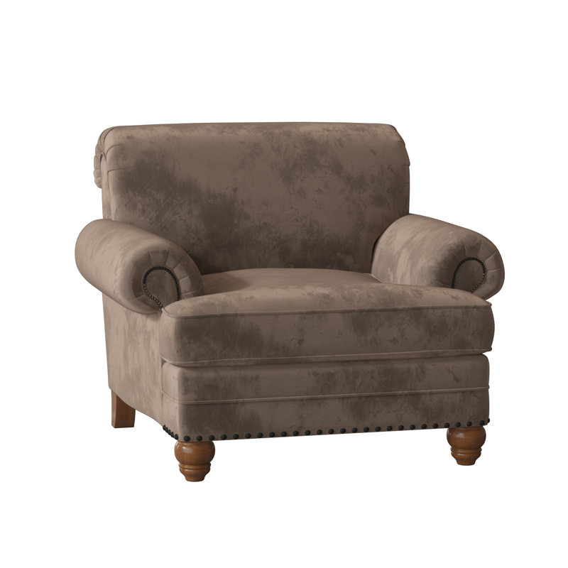 Fauteuil Ballester, Laiton clair, Fisher 22, Pécan