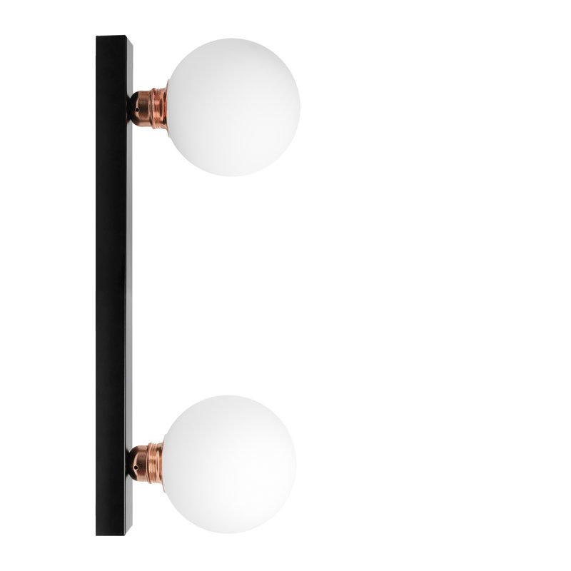 Ruithero Armed Sconce, Copper/Black