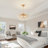 6-light Modern Luxury Crystal Chandelier