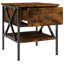 Tahnaout 40cm W Iron Bedside Table-135005034-169839290