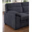 Canapé-lit modulaire en chenille de 94 po gris foncé Kipling II-422155158