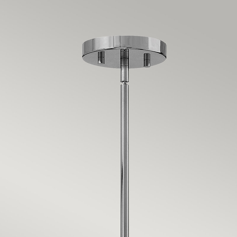 Isaurus 1 - Light Jar Pendant, Chrome