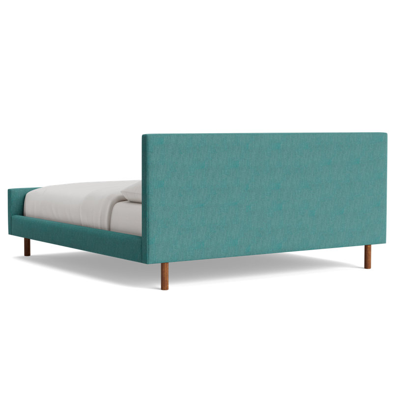 Skinny Fat Twin Bed, California King, Performance Weave - Spruce
