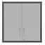 Metal Wall-Mounted Tool Storage Cabinet With Locking Door And 1 Shelf 1 Opened Drawer