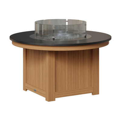 Berlin Gardens Donoma Round Fire Pit Table