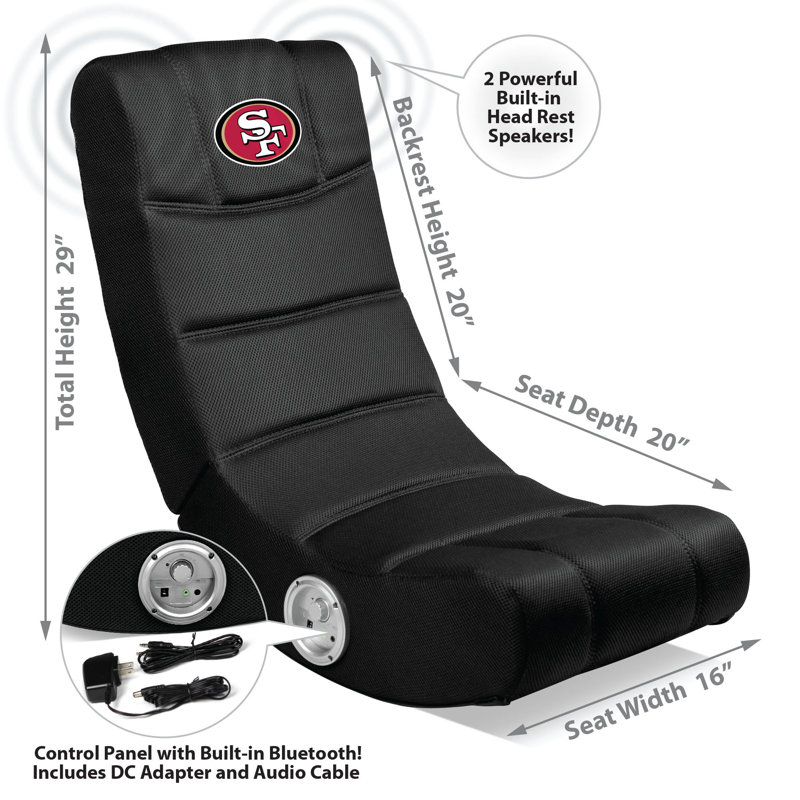 NFL Video Rocker Game Chair, San Francisco 49ers