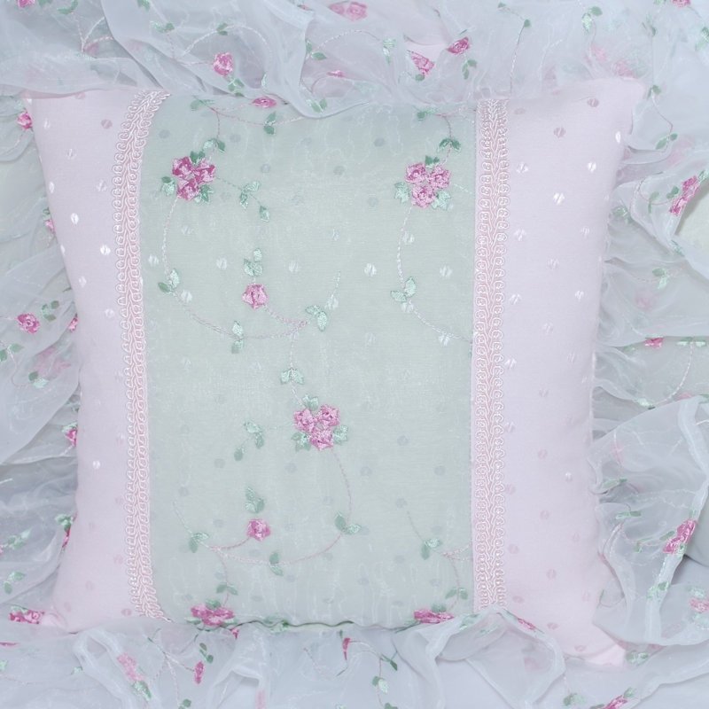 Chanticlair Ruffled Throw Pillow
