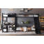 Lit superposé en forme de L avec lit mezzanine simple, bureau et tablettes de rangement, conception compacte et silencieuse, noir-1711485196