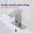Single-Hole Bathroom Faucet with Drain Assembly-74719343