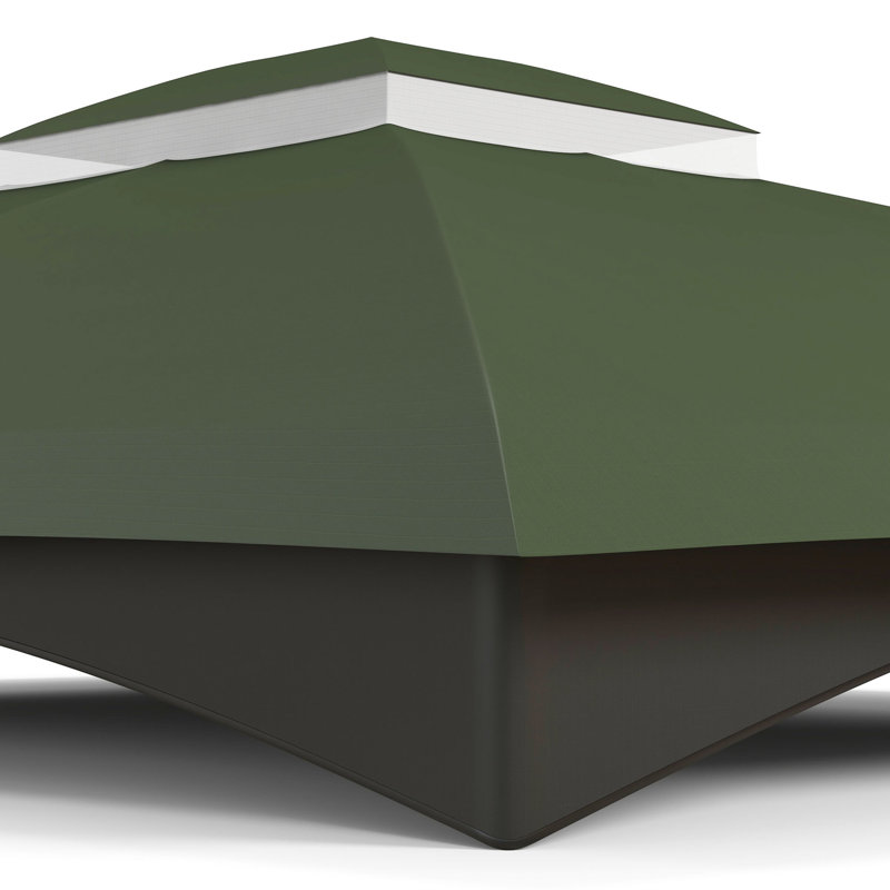 10' X 12' Gazebo Canopy Top Replacement, 2, . Improves Gazebo's Ventilation And Structural Stability Replacement Canopy, 2 With Drainage. Increases Air Circulation