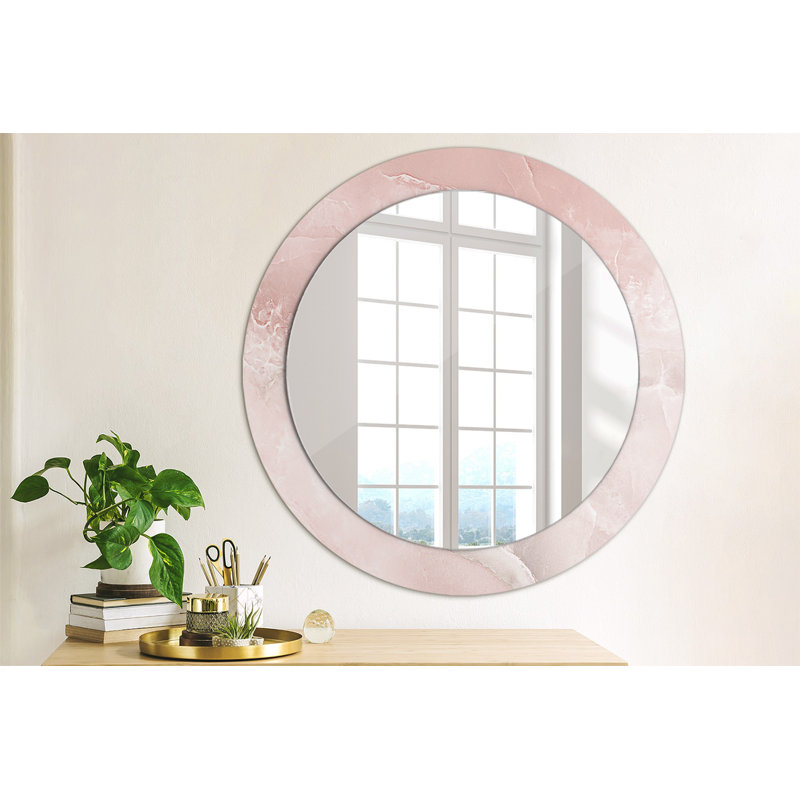 Huldar Glass Flat Wall Mirror, 70cm H x 70cm W