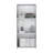 47" Tall Three-Tier Ladder Bookcase White