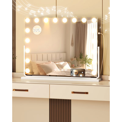 Denas Rectangle Mirror with Hooks