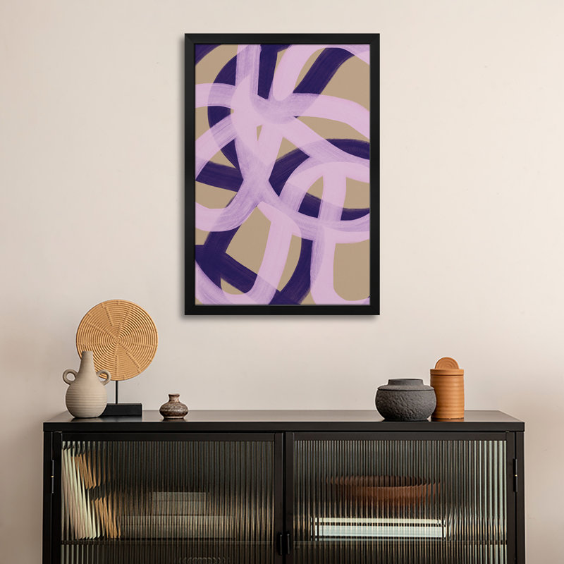 Lignes I - reproduction d'art murale - affiche de galerie, H 32 po x l 24 po