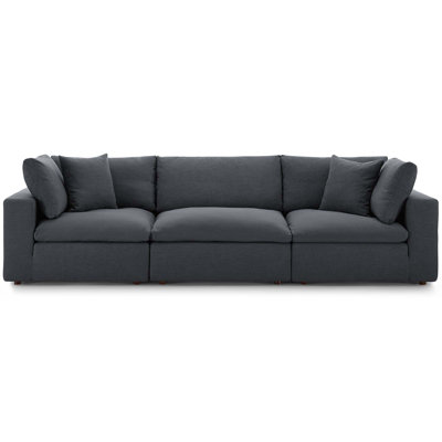 Modway Copper Grove Hrazdan Down-filled Over-stuffed 3-piece Sectional Sofa Set by Modway