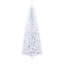 7ft Artificial Christmas Tree Slim, 818 Tips, White Magnificent Tree, Tips