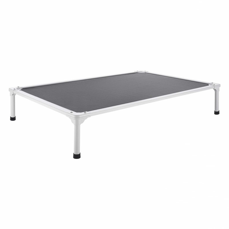 Lit surélevé pour grand chien avec lit surélevé portable TG Meslin, 46.46, Gray