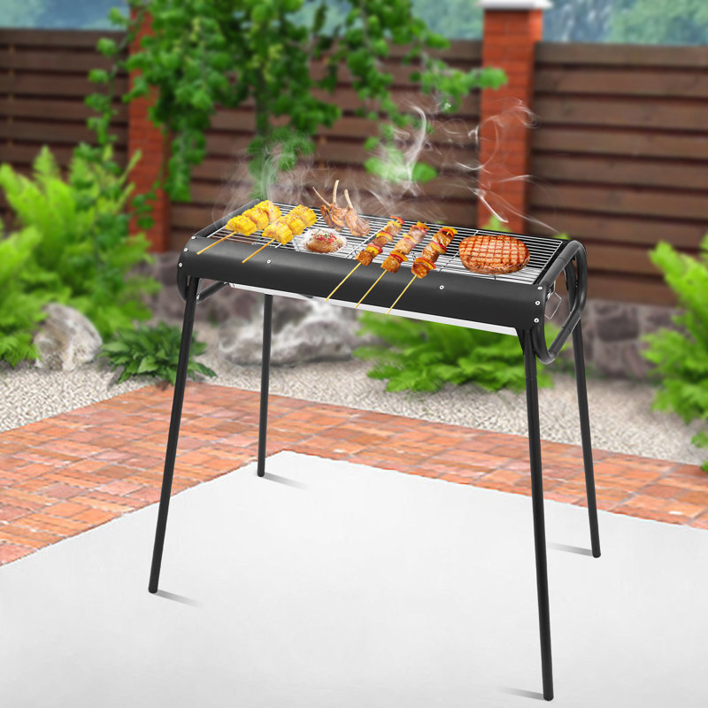 Barbecue portatif au charbon pour l'extérieur
