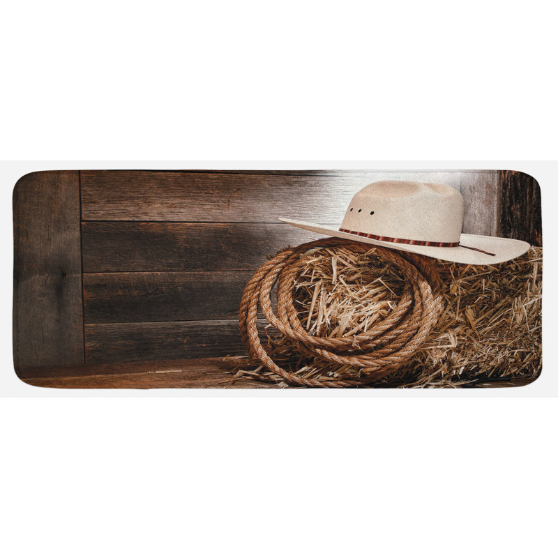 Tapis de cuisine western
