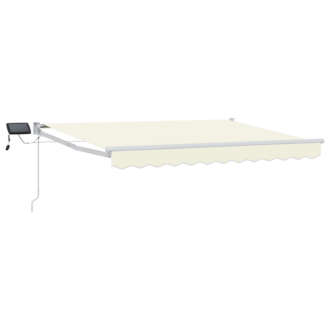 VidaXL Polyester Cover Retractable Patio Awning