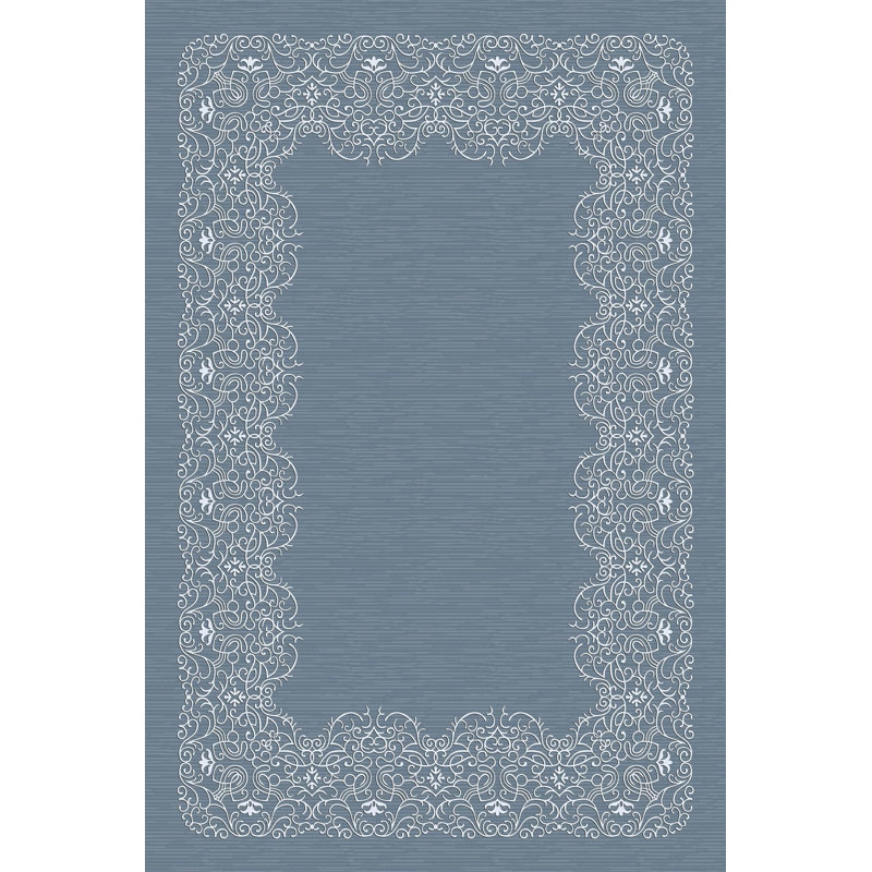 Premium Woven Carpet, 5.9 x 9.2 ft, 100% Polyester, 650 g/m² | Antibacterial, Non-Slip PVC Underside, 0.3 in Pile Height | Machine Washable, 3D Digital Printing | Perfect for Living Room, Bedroom, & Office Decor